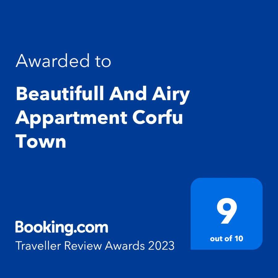 Beautifull And Airy Appartment Corfu Town Kanoni  Exteriör bild